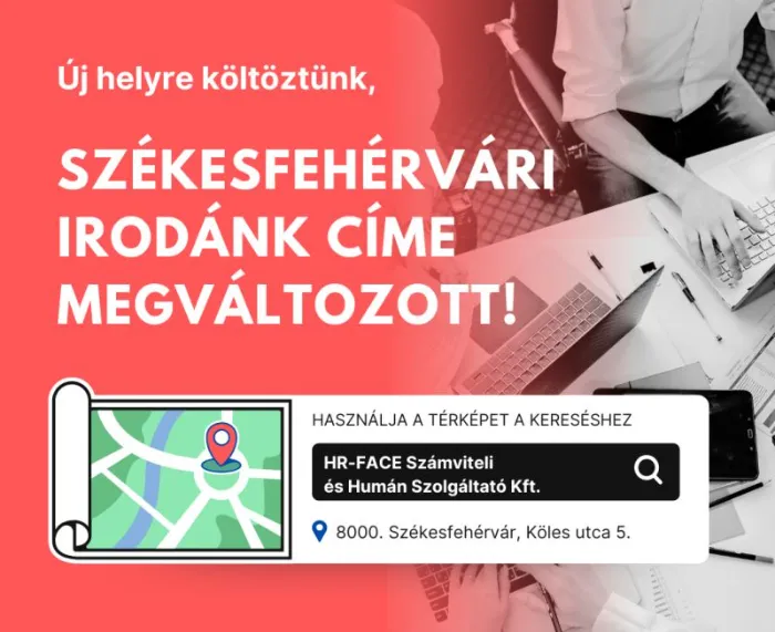 A HR-Face Kft. új irodába költözött Székesfehérváron